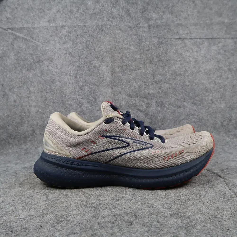 Brooks Shoes Mens 7 Athletic Trainers Glycerin 19 Running Sneaker Active Comfort